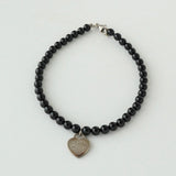 ティファニー リターントゥ オキニス ハートタグ シルバー925 ブレスレット ブラック - NEWSED