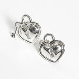 ティファニー ハートロック キー イヤリング シルバー925 新品仕上げ - NEWSED