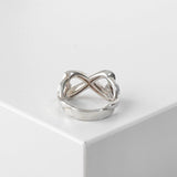 ティファニー ダブルラビングハート シルバー925 指輪 リング - NEWSED