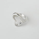 ティファニー オープンハート シルバー925 指輪 リング 7.5号 - NEWSED