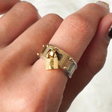 エルメス ケリーリング 925 / 750 指輪 リング 10.5号 - NEWSED