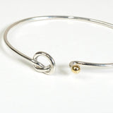 ティファニー ラブノット シルバー925 / 750 バングル - NEWSED