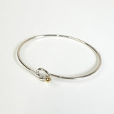 ティファニー ラブノット シルバー925 / 750 バングル - NEWSED