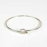 ティファニー ラブノット シルバー925 / 750 バングル - NEWSED