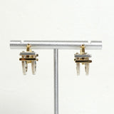 ティファニー アクシスフープ 925 × 750 コンビ ピアス シルバー925 K18 18金 ゴールド - NEWSED