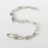 グッチ シルバー925 チェーン ブレスレット - NEWSED