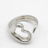 ティファニー エルサペレッティ オープンハート シルバー925 指輪 リング 8号 - NEWSED