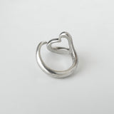 ティファニー オープンハート シルバー925 指輪 リング 8号 - NEWSED