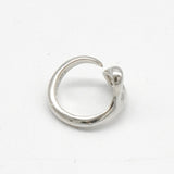 ティファニー エルサペレッティ オープンハート シルバー925 指輪 リング 8号 - NEWSED