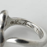 ティファニー オープンハート シルバー925 指輪 リング 8号 - NEWSED