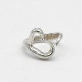 ティファニー エルサペレッティ オープンハート シルバー925 指輪 リング 8号 - NEWSED