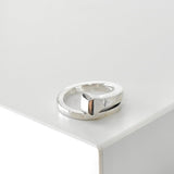 グッチ 釘モチーフ シルバー925 指輪 リング 8号 磨き済み - NEWSED