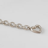 ティファニー アロー ハート トグル シルバー 925 チェーン ネックレス - NEWSED