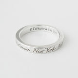 ティファニー ノーツ ナロー シルバー925 指輪 リング 8.5号 - NEWSED