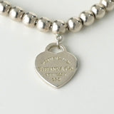 ティファニー リターントゥ ハートタグ ボールチェーン シルバー925 ブレスレット - NEWSED