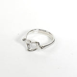 ティファニー エルサ・ペレッティ オープンハート 指輪 リング シルバー925 9号 新品仕上げ - NEWSED