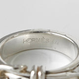 エルメス ヴィンテージ サンチュール シルバー925 指輪 リング 9号 - NEWSED