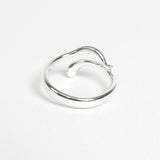 ティファニー フリーフォーム ティアドロップ リング 指輪 シルバー925 9号 新品磨き済 - NEWSED