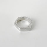 グッチ トリプルヘキサゴン シルバー925 指輪 リング 9.5号 - NEWSED