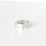 グッチ トリプルヘキサゴン シルバー925 指輪 リング 9.5号 - NEWSED