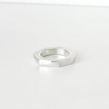 グッチ トリプルヘキサゴン シルバー925 指輪 リング 9.5号 - NEWSED