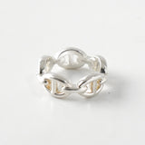 エルメス アンシェネ シェーヌダンクル シルバー925 指輪 リング 9.5号 - NEWSED