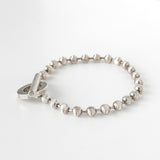 グッチ ボールチェーン トグル シルバー925 ブレスレット - NEWSED