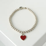 ティファニー リターントゥ ハートタグ ボールチェーン シルバー925 ブレスレット - NEWSED