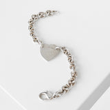 ティファニー リターントゥ ハートタグ シルバー925 チェーン ブレスレット - NEWSED