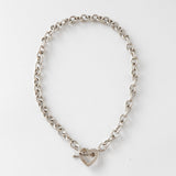 ティファニー アロー ハート トグル シルバー 925 チェーン ネックレス - NEWSED