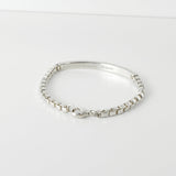 ティファニー ヴェネチアン シルバー925 IDブレスレット - NEWSED