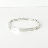 ティファニー ヴェネチアン シルバー925 IDブレスレット - NEWSED