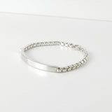 ティファニー ヴェネチアン シルバー925 IDブレスレット - NEWSED