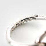 ティファニー ラブノット シルバー925 K18 コンビ 指輪 リング 11号 - NEWSED