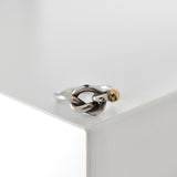 ティファニー ラブノット シルバー925 K18 コンビ 指輪 リング 11号 - NEWSED