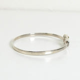 ティファニー フック&アイ バングル シルバー925 K18 新品仕上げ - NEWSED