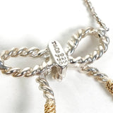 ティファニー ツイスト リボン ネックレス 925×750 シルバー レディース - NEWSED