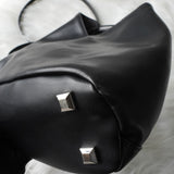 エムエムシックス メゾン マルジェラ レザー ジャパニーズバッグ クロスボディ ショルダーバッグ ブラック