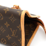 ルイ ヴィトン モノグラム ポパンクール ハンドバッグ ブラウン M40009