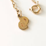 クリスチャン ディオール ヴィンテージ ラインストーン ネックレス GP ゴールド レディース