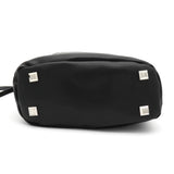 エムエムシックス メゾンマルジェラ レザー ジャパニーズバッグ クロスボディ ショルダーバッグ ブラック