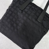 シャネル 9番台7桁 ニュートラベルライン GM トートバッグ ブラック - NEWSED