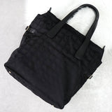 シャネル 9番台7桁 ニュートラベルライン GM トートバッグ ブラック - NEWSED