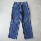 カーハート デニム ジーンズ ブルー