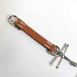 エルメス モール ブレスレット シルバー / ブラウン A刻