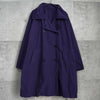 ミー イッセイミヤケ アーカイブ ナイロン トレンチコート レディース パープル