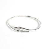 ティファニー オープンティアドロップ バングル 925 新品磨き済