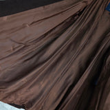 バーバリー ステンカラー カシミア アンゴラ コート ウールコート ブラウン レディース