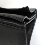 バレンシアガ クラッシュ レザー スリングバッグ ワンショルダーバッグ ブラック