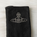 ヴィヴィアン ウエストウッド オーブ レザー口 グローブ 手袋 ブラック レディース